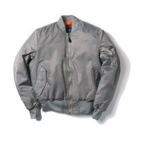 Unisex Premium Bomber Jacket with Zip - Alex-Grey-XXS-State of Style