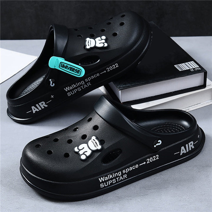 Unisex Summer Clogs – Sanne-Black-3.5-4.5-State of Style