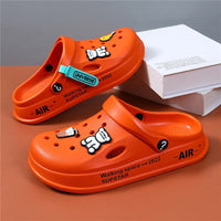 Unisex Summer Clogs – Sanne-Orange-3.5-4.5-State of Style