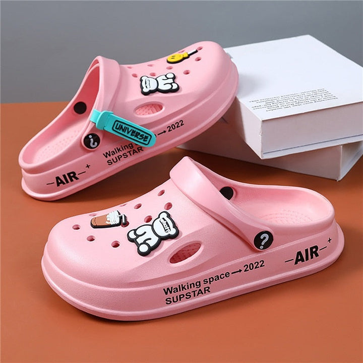 Unisex Summer Clogs – Sanne-Pink-3.5-4.5-State of Style
