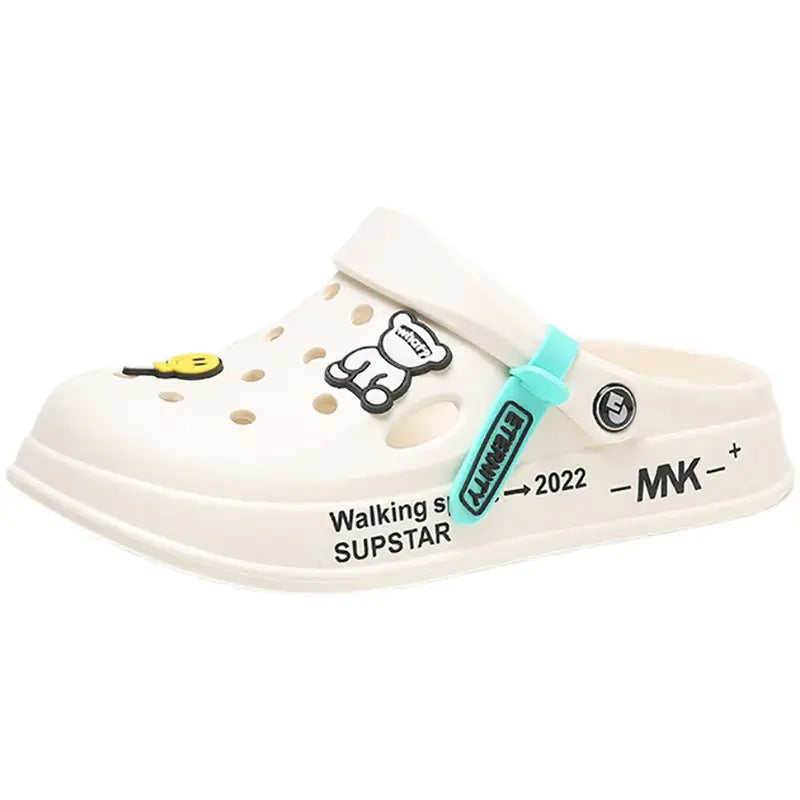 Unisex Summer Clogs – Sanne-White-3.5-4.5-State of Style