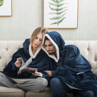Unisex Thermal Fleece Hoodie - Noah-Blue-XS-State of Style