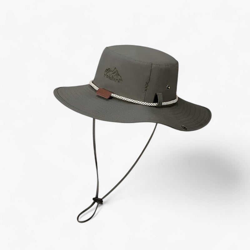 Unisex UV Protection Waterproof Bucket Hat – Johnny-Army green-55-60cm-State of Style