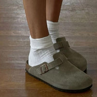 Unisex Vegan Leather Sandals - EliteStep-Brown-38-State of Style