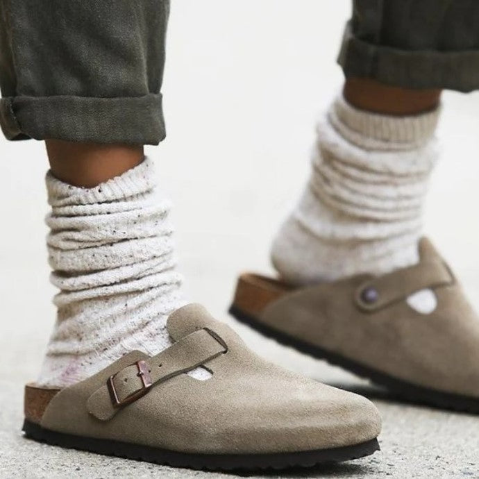 Unisex Vegan Leather Sandals - EliteStep-Brown-38-State of Style