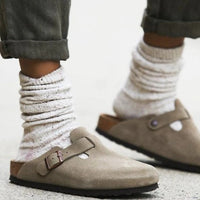 Unisex Vegan Leather Sandals - EliteStep-Brown-38-State of Style