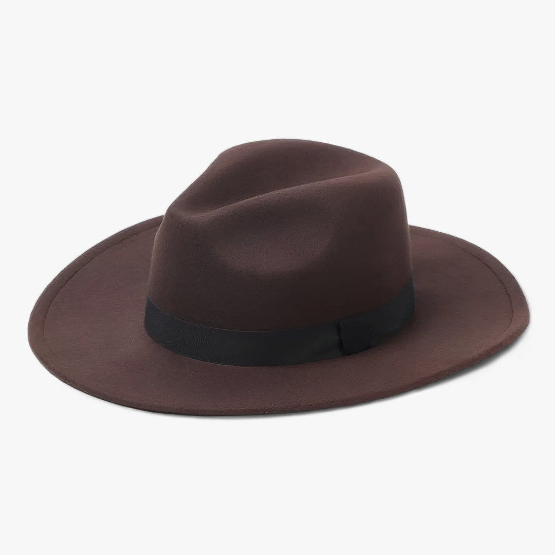 Unisex Vintage Fedora – Ardent-Brown-State of Style