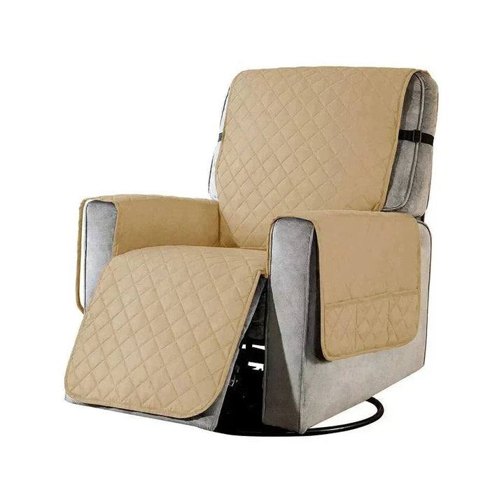 Universal Soft Armchair Cover - FlexCover-S-Beige-State of Style