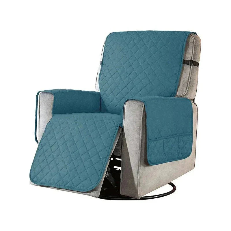 Universal Soft Armchair Cover - FlexCover-S-Blue-State of Style