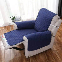 Universal Soft Armchair Cover - FlexCover-S-Dark Blue-State of Style