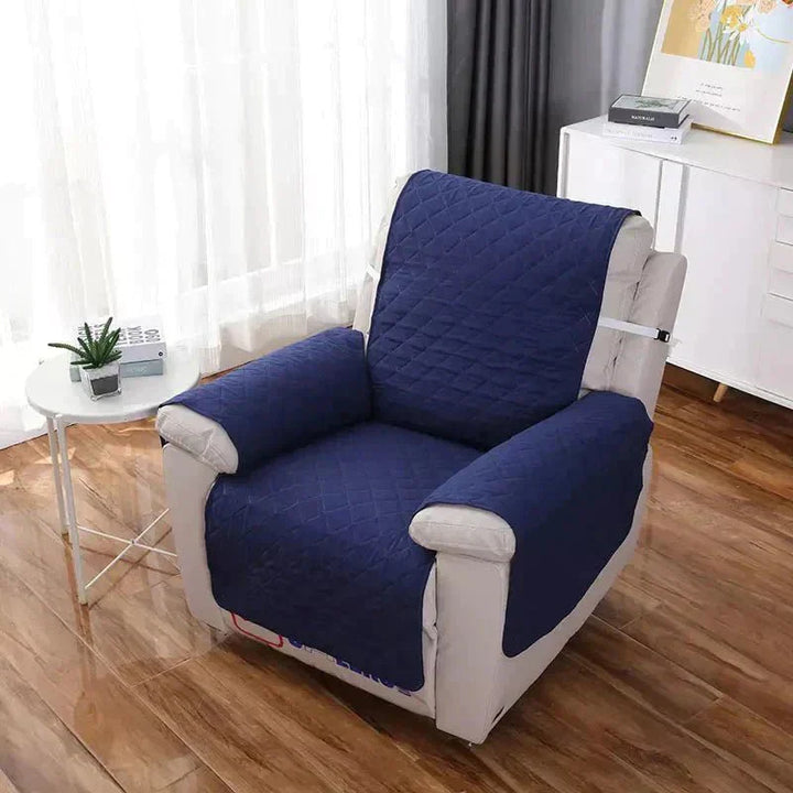 Universal Soft Armchair Cover - FlexCover-S-Dark Blue-State of Style