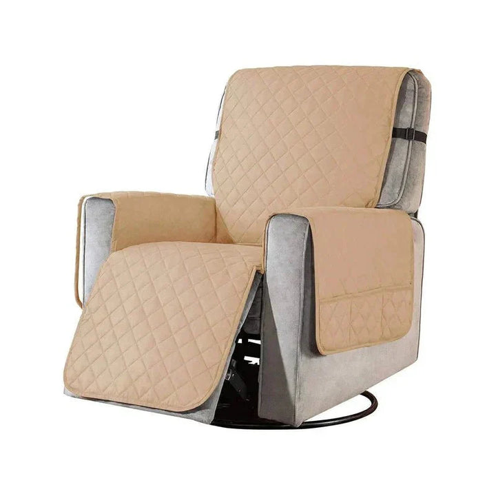 Universal Soft Armchair Cover - FlexCover-S-Khaki-State of Style