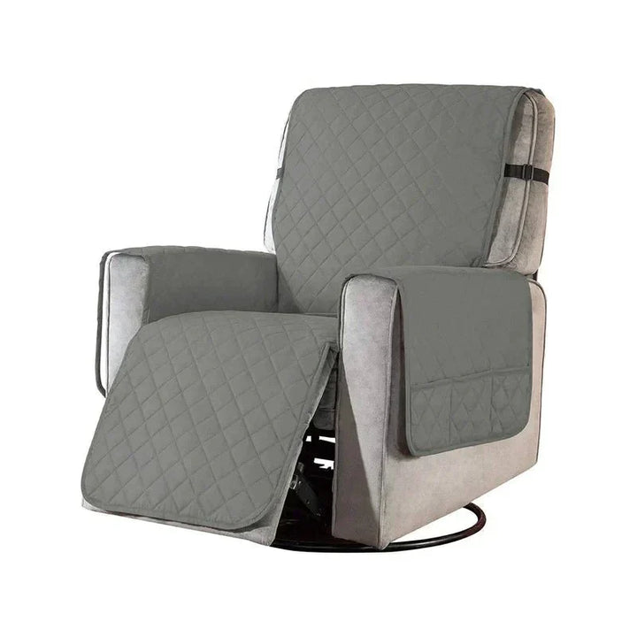 Universal Soft Armchair Cover - FlexCover-S-Light Gray-State of Style