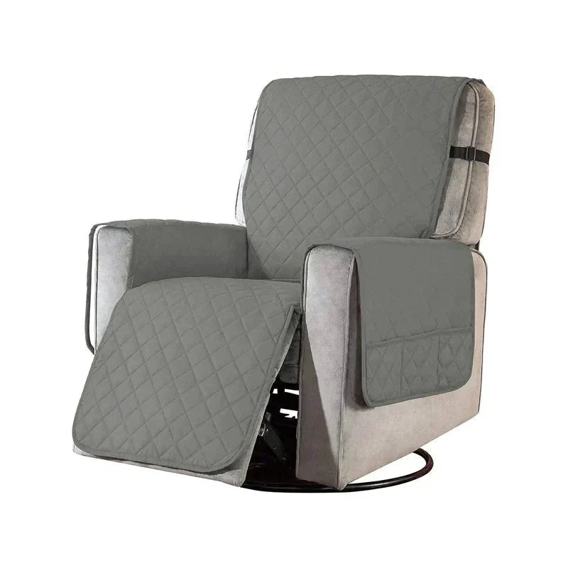 Universal Soft Armchair Cover - FlexCover-S-Light Gray-State of Style