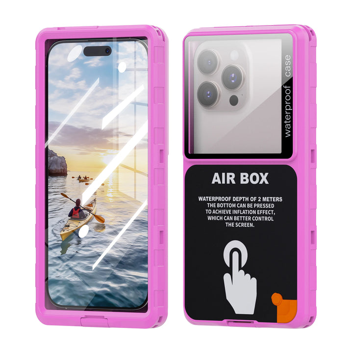 Universal Waterproof Phone Case with IP68 Protection – 6.9" – 1+1 FREE-Purple Pink-State of Style