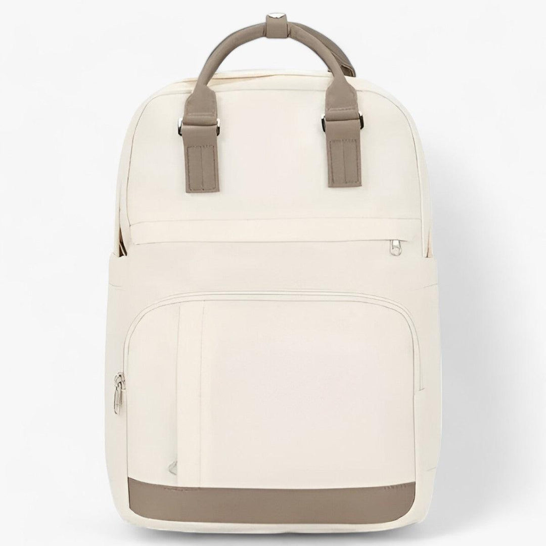 Urban Style Waterproof Backpack - Mira-Beige-State of Style