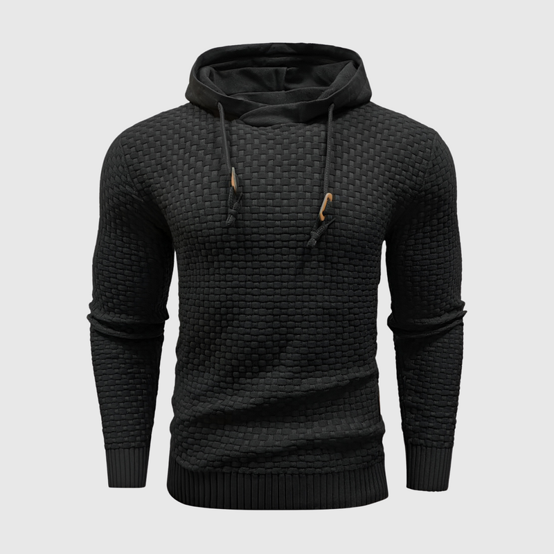 UrbanEdge Luxe Hoodie-Black-S-State of Style