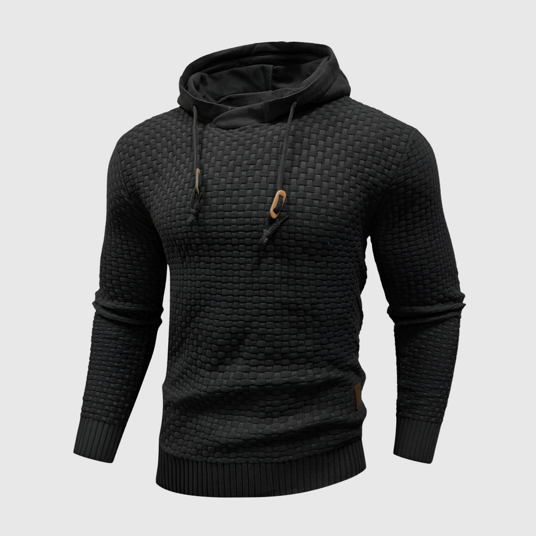UrbanEdge Luxe Hoodie-Black-S-State of Style