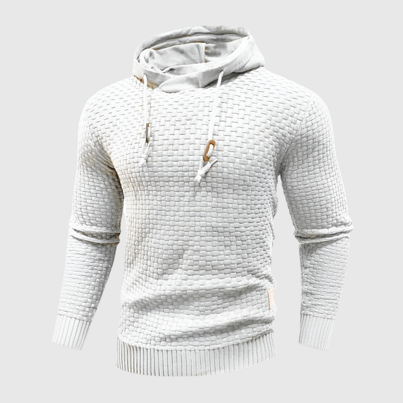 UrbanEdge Luxe Hoodie-White-S-State of Style