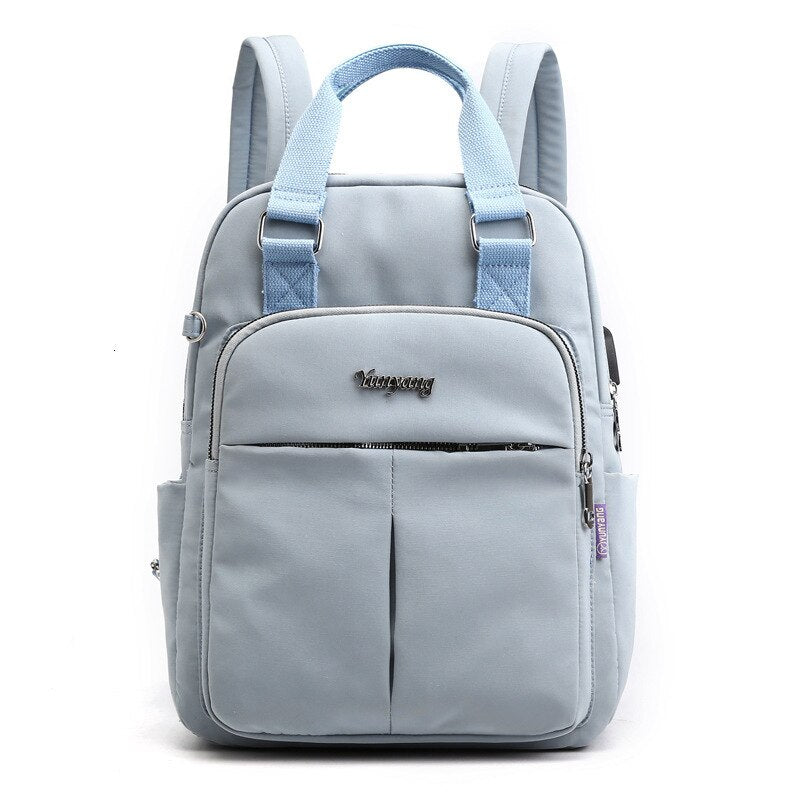 Water-Resistant USB Charging Anti-Theft Backpack – Multi-Compartment Design