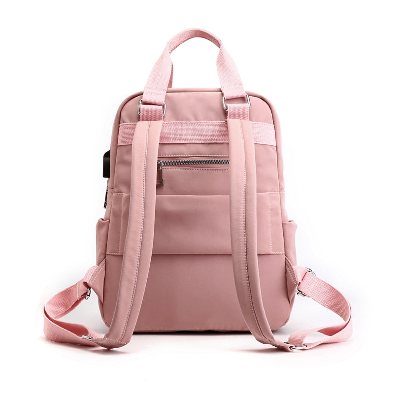 Water-Resistant USB Charging Anti-Theft Backpack – Multi-Compartment Design