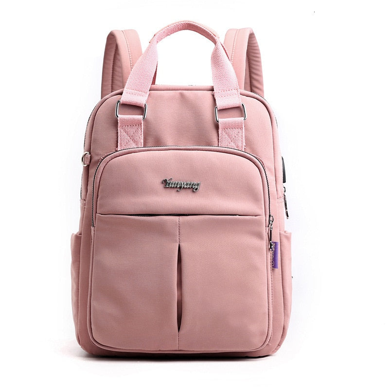 Water-Resistant USB Charging Anti-Theft Backpack – Multi-Compartment Design