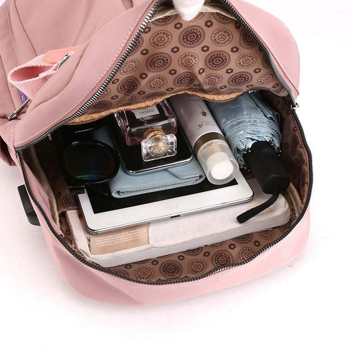 Water-Resistant USB Charging Anti-Theft Backpack – Multi-Compartment Design