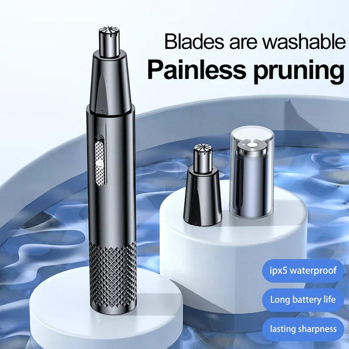 USB Rechargeable Nose Hair Trimmer - TrimPro-Blue-State of Style