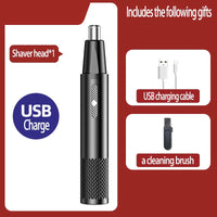 USB Rechargeable Nose Hair Trimmer - TrimPro-Blue-State of Style