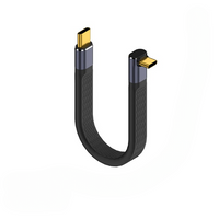 USB4 Elbow Connector Cable – 40Gbps, 240W PD & 8K Video Output (Buy 1, Take 1 FREE)-240W 40Gbps FPC U-State of Style