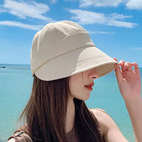 UV Protection Sun Hat for Women Foldable & Breathable – Alina (1+1 FREE)-Black-State of Style