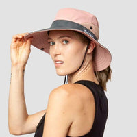 UV summer hat with visor – Foldable bucket hat (Buy 1, get 1 free)-Light pink-Light pink-State of Style