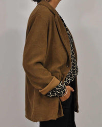 V-Neck Blouse with Long Sleeves - Elena-Black-XS-State of Style