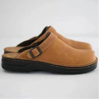 Val Orthopaedic Foot Relief Slippers-Chocolate-6.5-State of Style