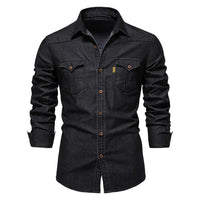 Denim Men's Shirt - Hugo