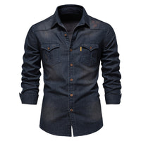 Denim Men's Shirt - Hugo