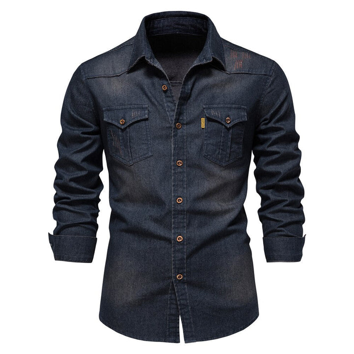 Denim Men's Shirt - Hugo