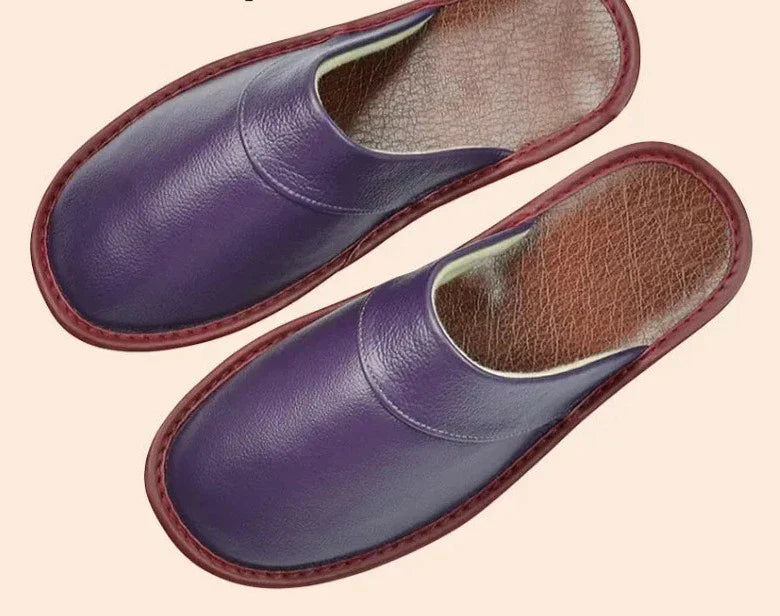 Leather Men's Slippers - Lucas