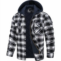 Men's Checked Autumn Jacket – Finn