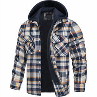 Men's Checked Autumn Jacket – Finn