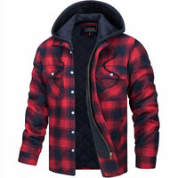 Men's Checked Autumn Jacket – Finn