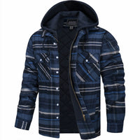Men's Checked Autumn Jacket – Finn