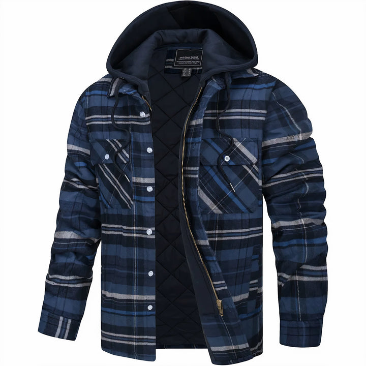 Men's Checked Autumn Jacket – Finn