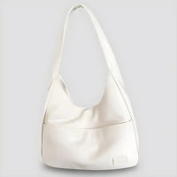 Vegan Leather Shoulder Bag for Women - Noor-Beige-State of Style