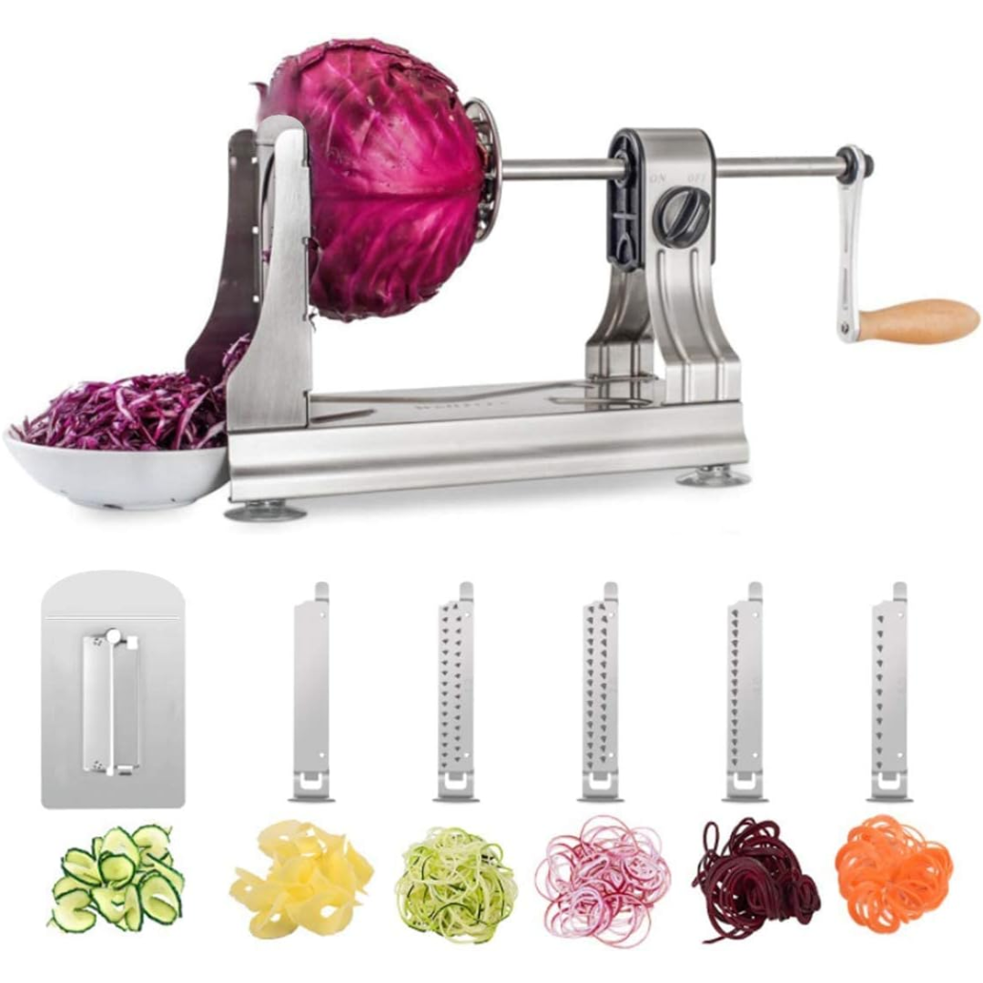 Vegetable Spiralizer with 6 Blades-State of Style