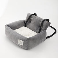 Veilige Honden Autostoel - CozyCanine-Grey-S (44x35x27cm)-State of Style