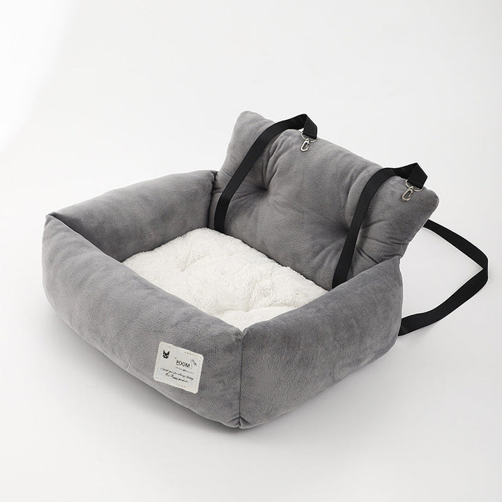 Veilige Honden Autostoel - CozyCanine-Grey-S (44x35x27cm)-State of Style