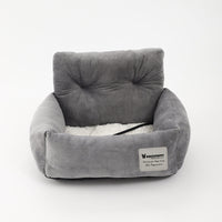 Veilige Honden Autostoel - CozyCanine-Grey-S (44x35x27cm)-State of Style