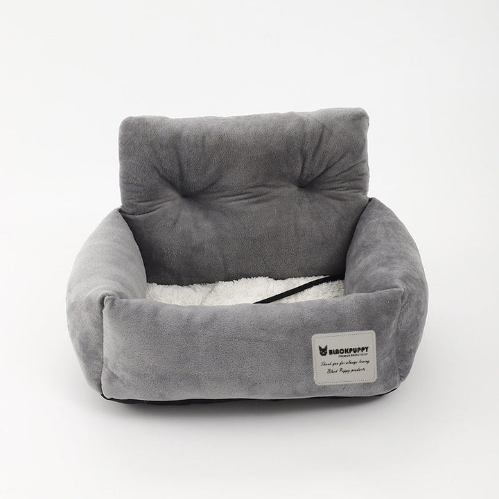 Veilige Honden Autostoel - CozyCanine-Grey-S (44x35x27cm)-State of Style