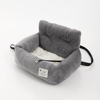 Veilige Honden Autostoel - CozyCanine-Grey-S (44x35x27cm)-State of Style